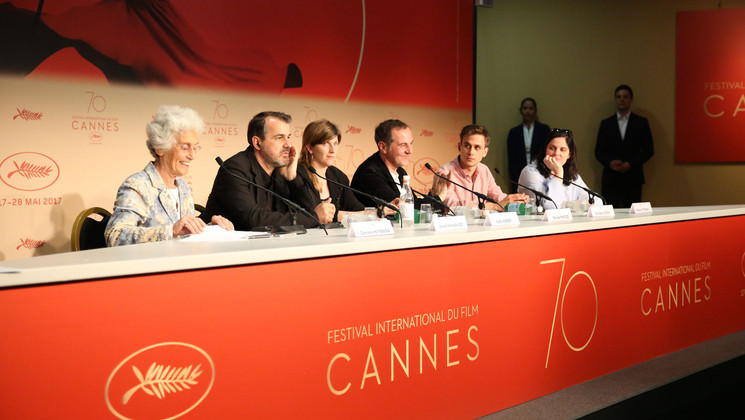 Équipe du film - Jupiter's Moon (La Lune de Jupiter) © François Silvestre de Sacy / FDC