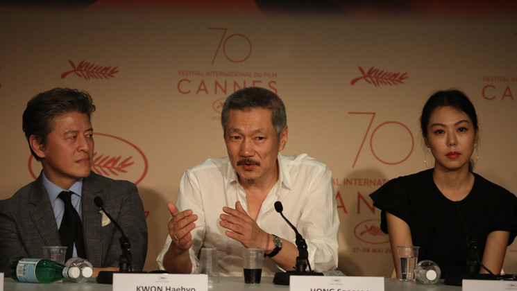 Kwon Haeyo, Hong Sangsoo, Kim Minhee - Geu-Hu (The Day After) © François Silvestre de Sacy / FDC