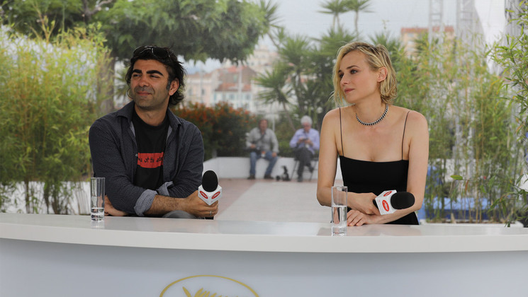 Fatih Akın and Diane Kruger - Aus dem Nichts (In The Fade) © François Silvestre de Sacy / FDC