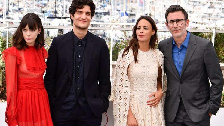 Stacy Martin, Louis Garrel, Bérénice Bejo and Michel Hazanavicius -Le Redoutable (Redoubtable) © George Pimentel / Getty Images