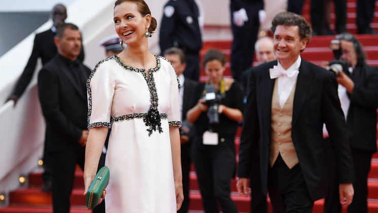 Carole Bouquet and Philippe Sereys de Rothschild - 70th Anniversary Evening © Pascal Le Segretain / Getty Images