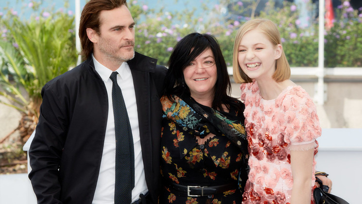 Joaquin Phoenix, Lynne Ramsay and Ekaterina Samsonov - You Were Never Really Here © Epsilon / Getty Images