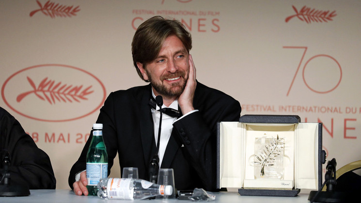 Ruben Östlund, Palme d'or - The Square © Andreas Rentz / Getty Images