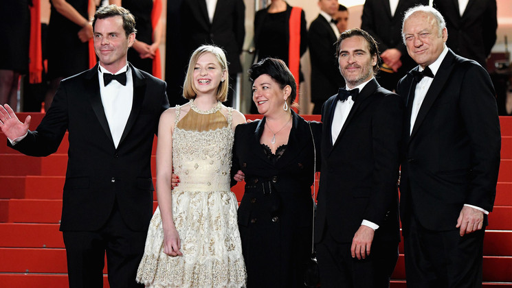 Alex Manette, Ekaterina Samsonov, Lynne Ramsay, Joaquin Phoenix and John Doman - You Were Never Really Here © Dominique Charriau / Gety Images