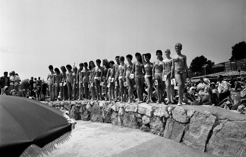 1960 - Miss Festival election © J-C Pierdet / Ina