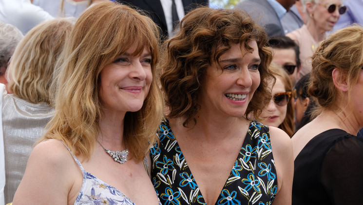 Nastassja Kinski et Valeria Golino - Photocall du 70e Anniversaire © Mathilde Petit / FDC