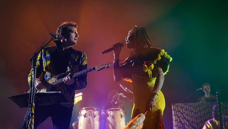 Concert de -M- (Matthieu Chedid) © Mathilde Petit / FDC
