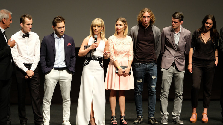 Équipe du film - L'Atelier © Mathilde Petit / FDC