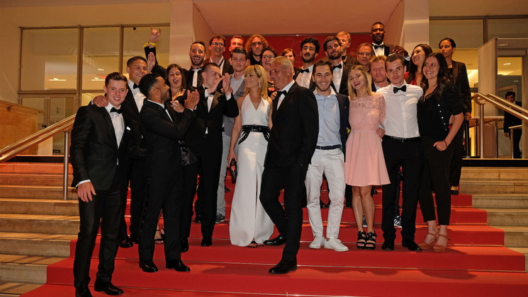 Team of the film - L'Atelier (The Workshop) © Mathilde Petit / FDC