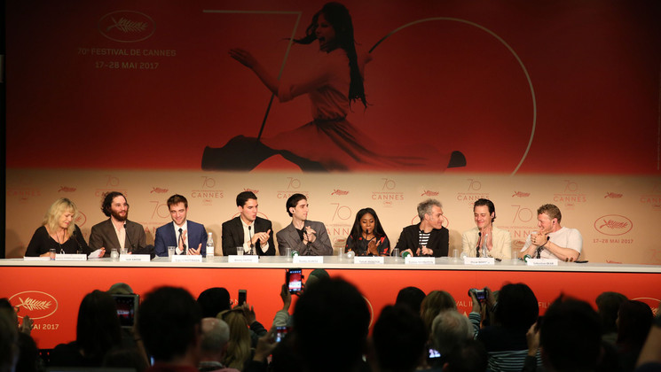 Team of the film - Good Time © Mathilde Petit / FDC