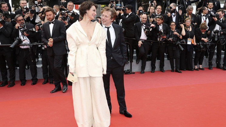 Jeanne Balibar and Mathieu Amalric - Barbara © Valery Hache / AFP
