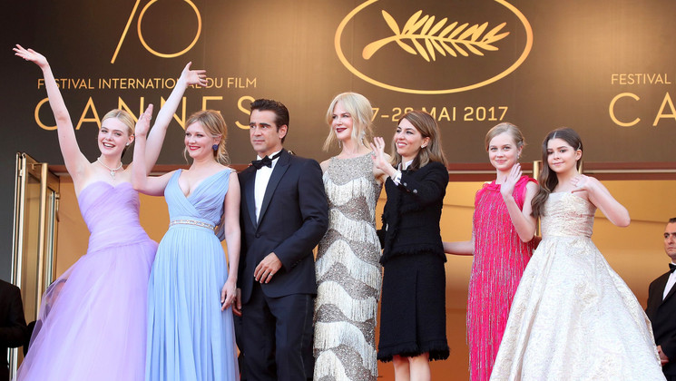 Elle Fanning, Kirsten Dunst, Collin Farrell, Nicole Kidman, Sofia Coppola, Angourie Rice et Addison Riecke - The Beguiled (Les Proies) © Chris Jackson / Getty Images
