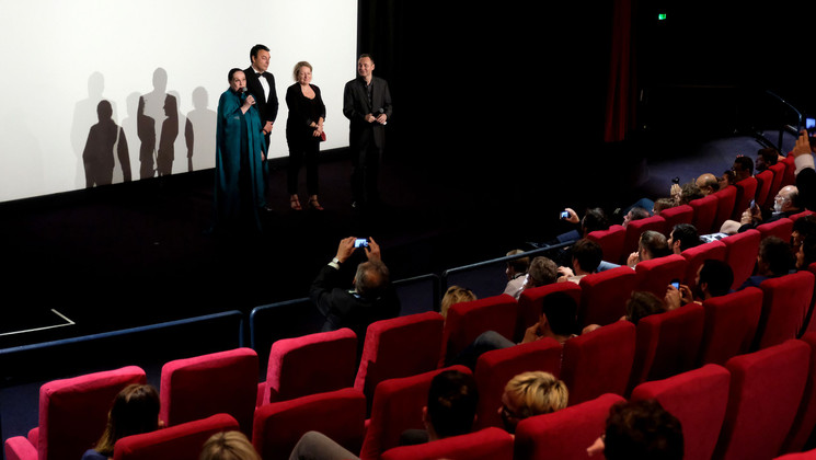 Olivera Katarina, Jugoslav Pantelic, Anne-Laure Brénéol and Gérald Duchaussoy - Skupljači perja (I Even Met Happy Gypsies) © Mathilde Petit / FDC