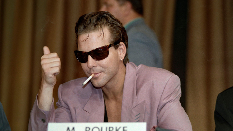 Mickey Rourke - Francesco © STF / AFP