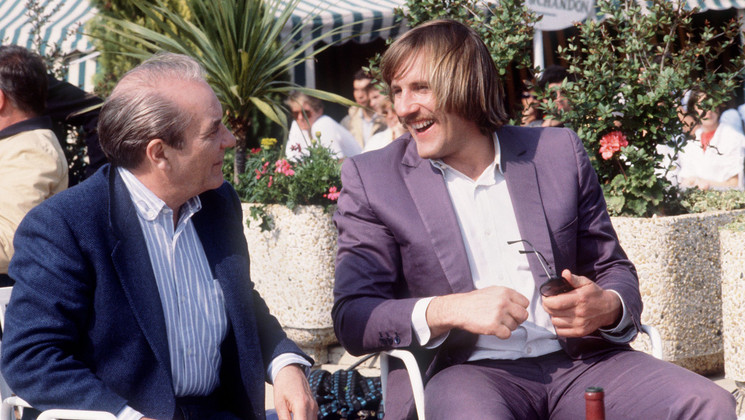 Jean Carmet, Gérard Depardieu © Ralph Gatti / AFP