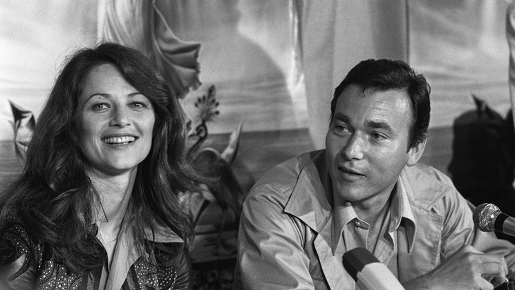 Charlotte Rampling, Yves Boisset - Un Taxi Mauve © AFP