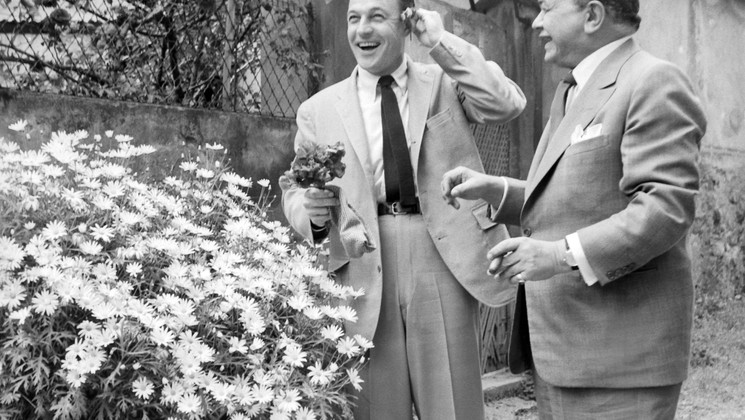Gene Kelly, Member of the Jury, Edward G. Robinson © AFP