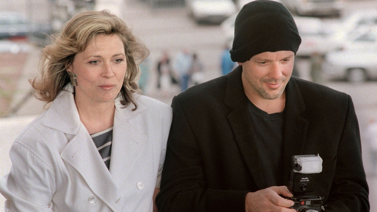 Faye Dunaway, Mickey Rourke - Barfly © Dominique Faget - Patrick Billard / AFP