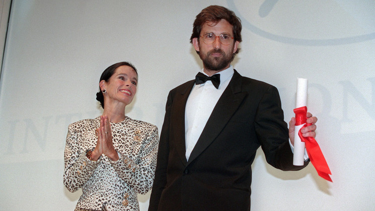 Nanni Moretti, Award for Best Director - Caro Diaro - Geraldine Chaplin © Patrick Hertzog / AFP
