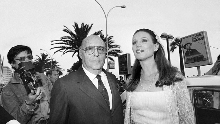 Roberto Rossellini- President of the Feature films Jury, Marthe Keller - Member of the Feature films Jury © Ralph Gatti / AFP
