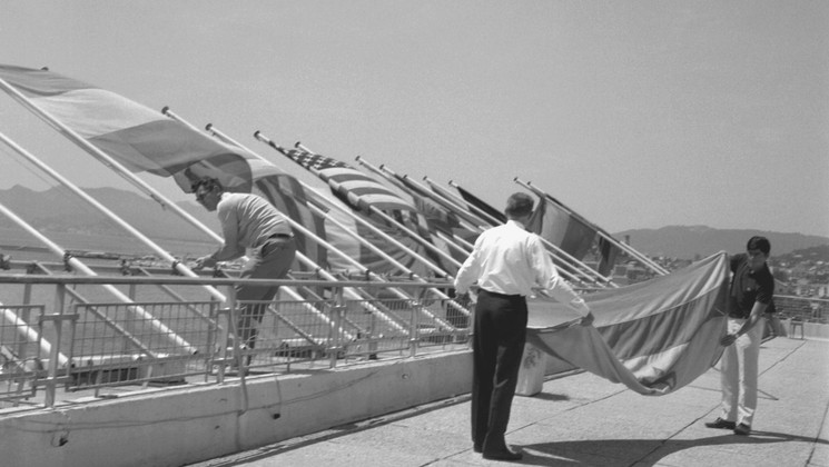 Interruption of the Festival - May 68 © P. Louis / AFP