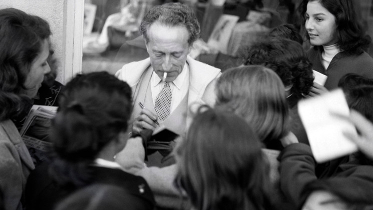 Jean Cocteau, President of the Jury © AFP