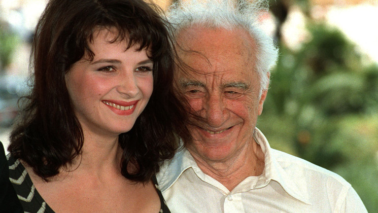 Juliette Binoche, Elia Kazan © Mario Goldman / AFP
