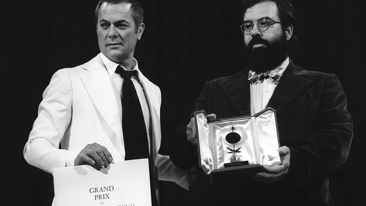 Francis Ford Coppola, Palme d'or - The Conversation - Tony Curtis © AFP