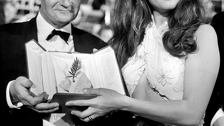 Lindsay Anderson, Grand Prix International du Festival - If, Claudia Cardinale © STF / AFP