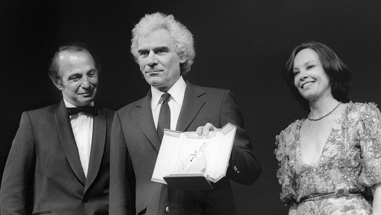 Gian Maria Volonte, Award for Best Actor - La Mort de Mario Ricci - Ben Gazzara, Leslie Caron © Ralph Gatti - Gabriel Duval / AFP