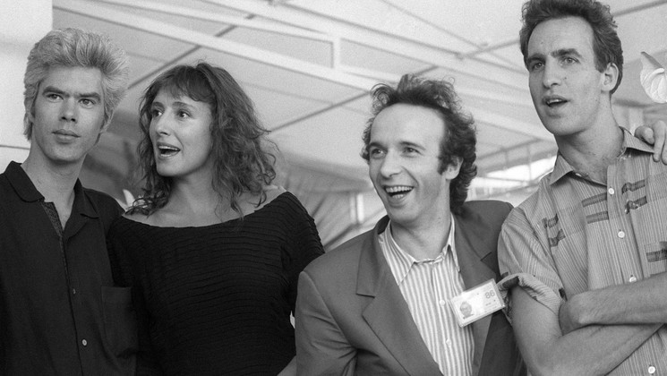 Jim Jarmusch, Nicoletta Braschi, Roberto Benigni, John Lurie - Down By Law © AFP