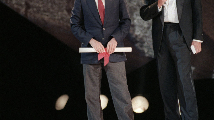 Alain Cavalier, Jury Prize - Thérèse, Patrick Poivre d'Arvor © AFP