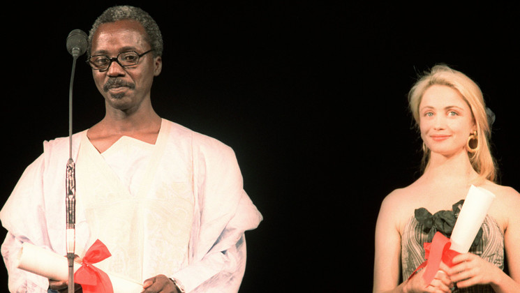 Souleymane Cissé, Jury Prize Ex Aequo - Yeelen, Emmanuelle Béart © Christophe Simon / AFP