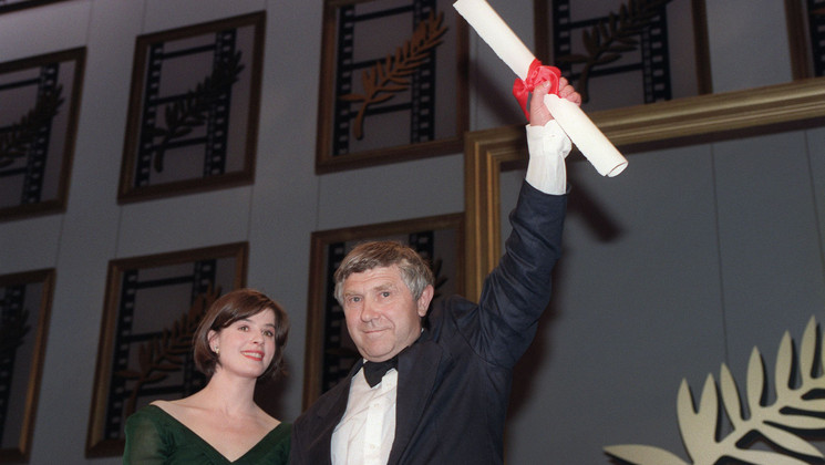 Irène Jacob, Vitali Kanevski, Jury Prize Ex-Aequo - Samostoiatelnaia Jizn © Gérard Julien / AFP