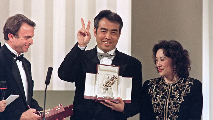 Chen Kaige, Palme d'or Ex Aequo - Bawang Bieji © André Fernandez / AFP