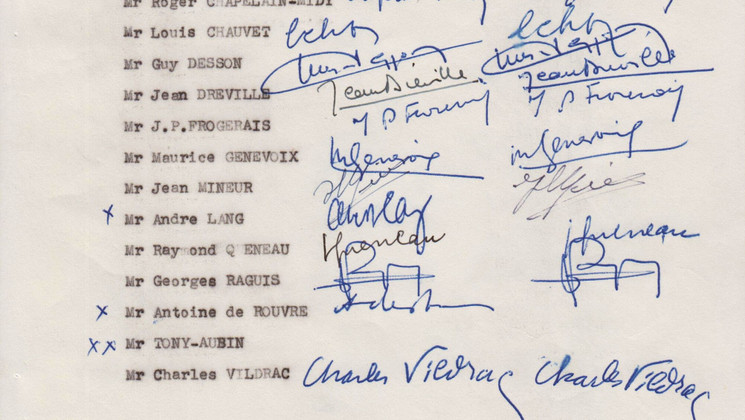 Attendace sheet of the Jury members © FDC