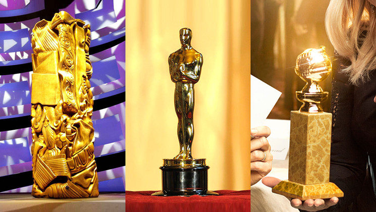 César, Oscar, Golden Globe © DR