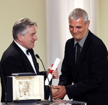 Robert de Niro, Laurent Cantet - AFP