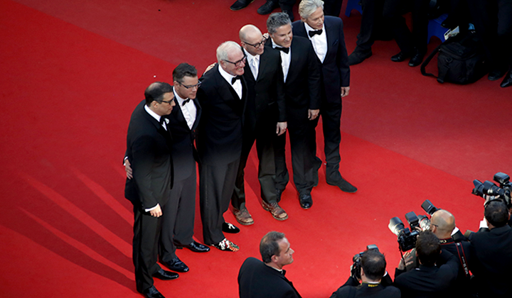 Film cast © AFP