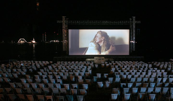 Cinéma de la Plage © AFP