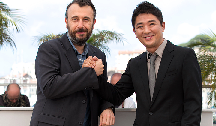 Fred Cavayé et Chang © FDC / GLD