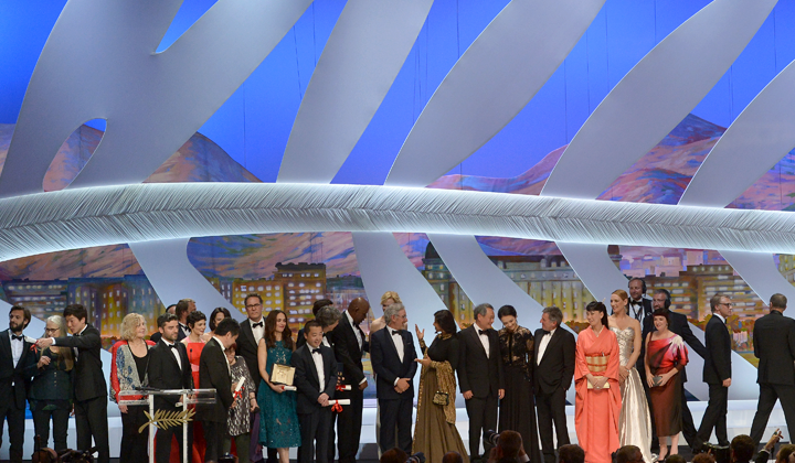 The winners © AFP