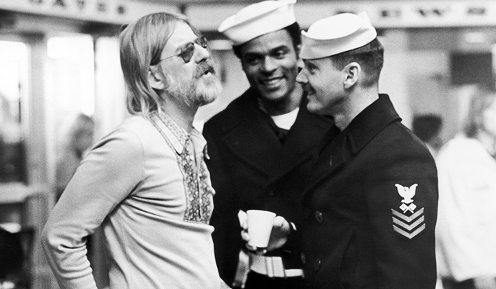 Hal Ashby, Otis Young and Jack Nicholson © RR