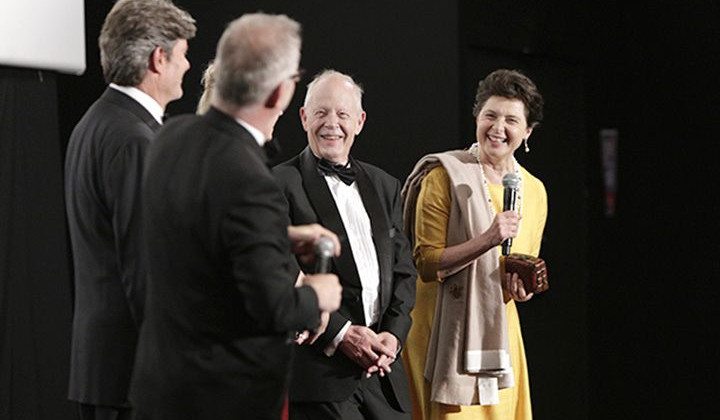 Stig Bjorkman & Isabella Rossellini © FDC / T. Leibreich
