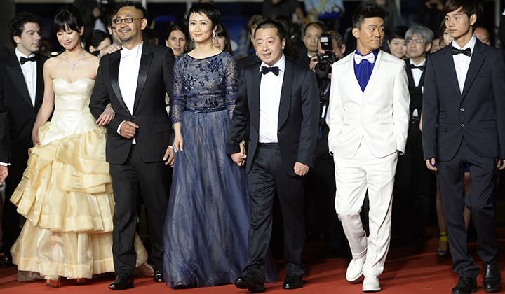 Film cast © AFP