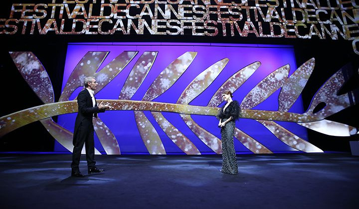 Julianne Moore & Lambert Wilson © AFP / Valery Hache