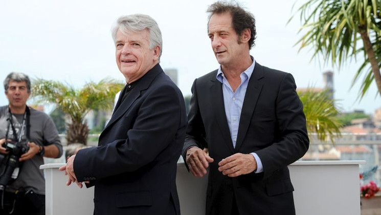 Alain Cavalier, Vincent Lindon - Photocall - Pater © FIF/Lucas Haegeli