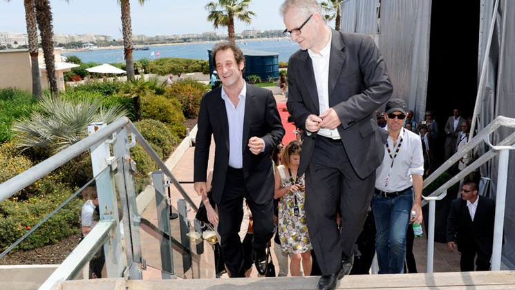 Vincent Lindon, Thierry Frémaux - Photocall - Pater © FIF/Aurore Maréchal