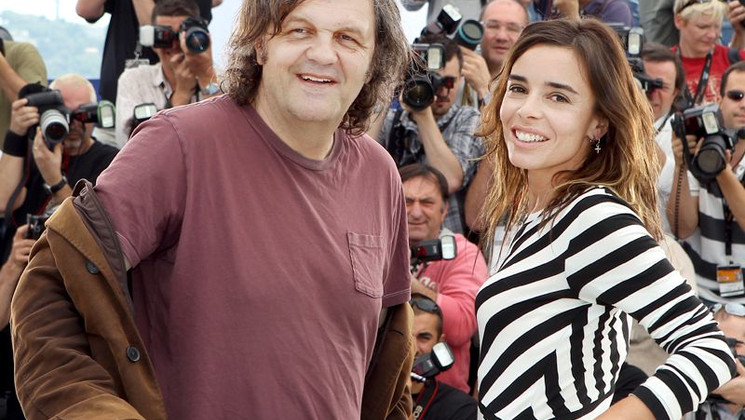 Emir Kusturica, Elodie Bouchez - Photocall - Jury Un Certain Regard © AFP