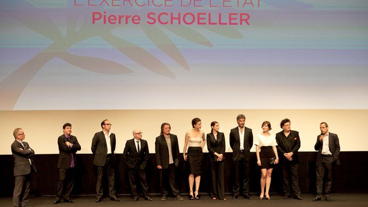 Equipe du film - Projection du film L'Exercice de l'Etat © FIF/Louis Fauquembergue